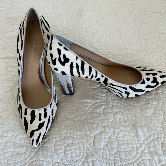Donald J. Pliner Animal Print Heels - Picture 2 of 2